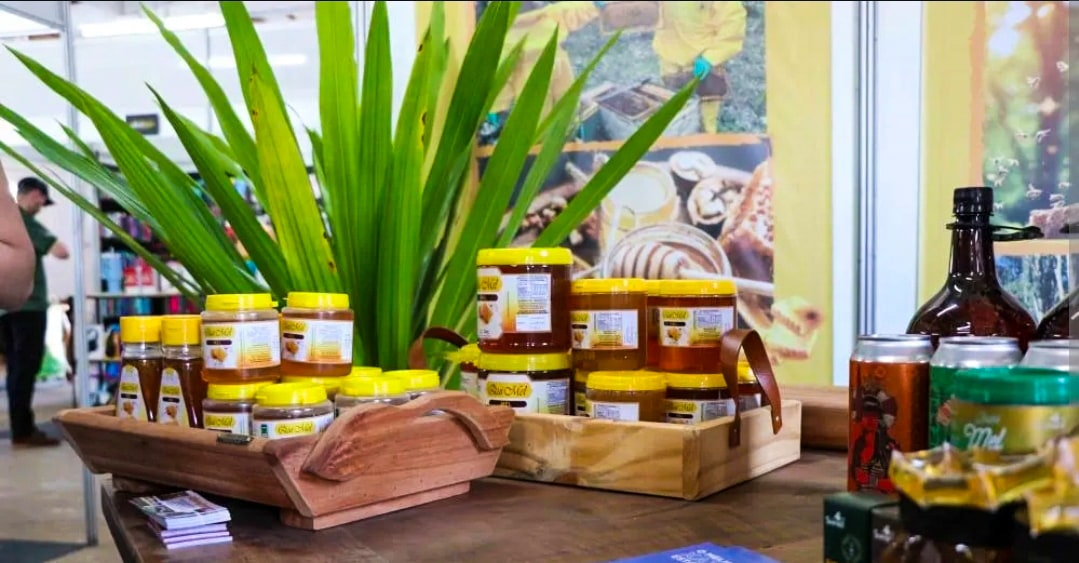 Produtos artesanais da Casa do Mel